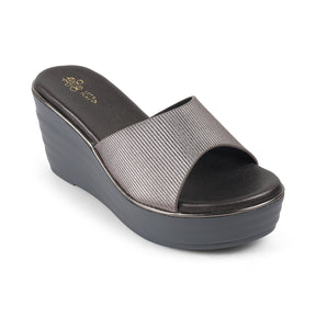 Women's Pewter Wedges Tresmode