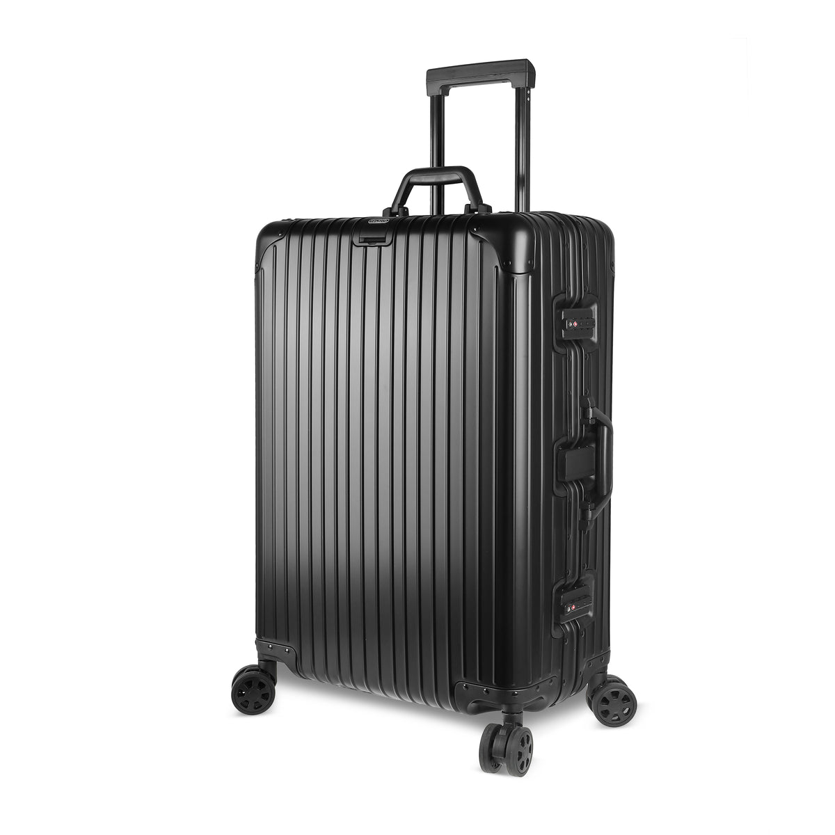 Tresmode Loaded Black 26-inch Check-in Luggage Bag