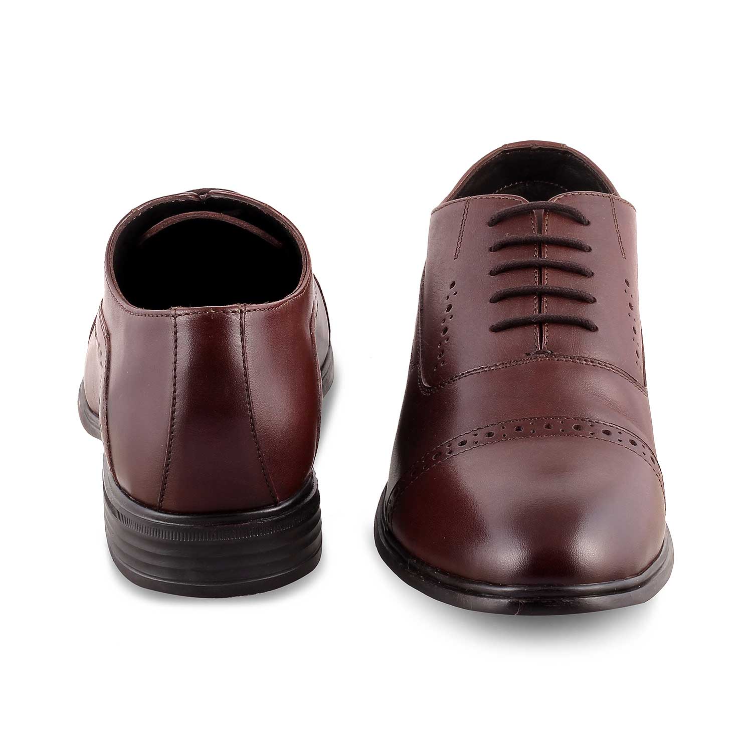 The Aario Brown Men's Lace Ups Tresmode - Tresmode