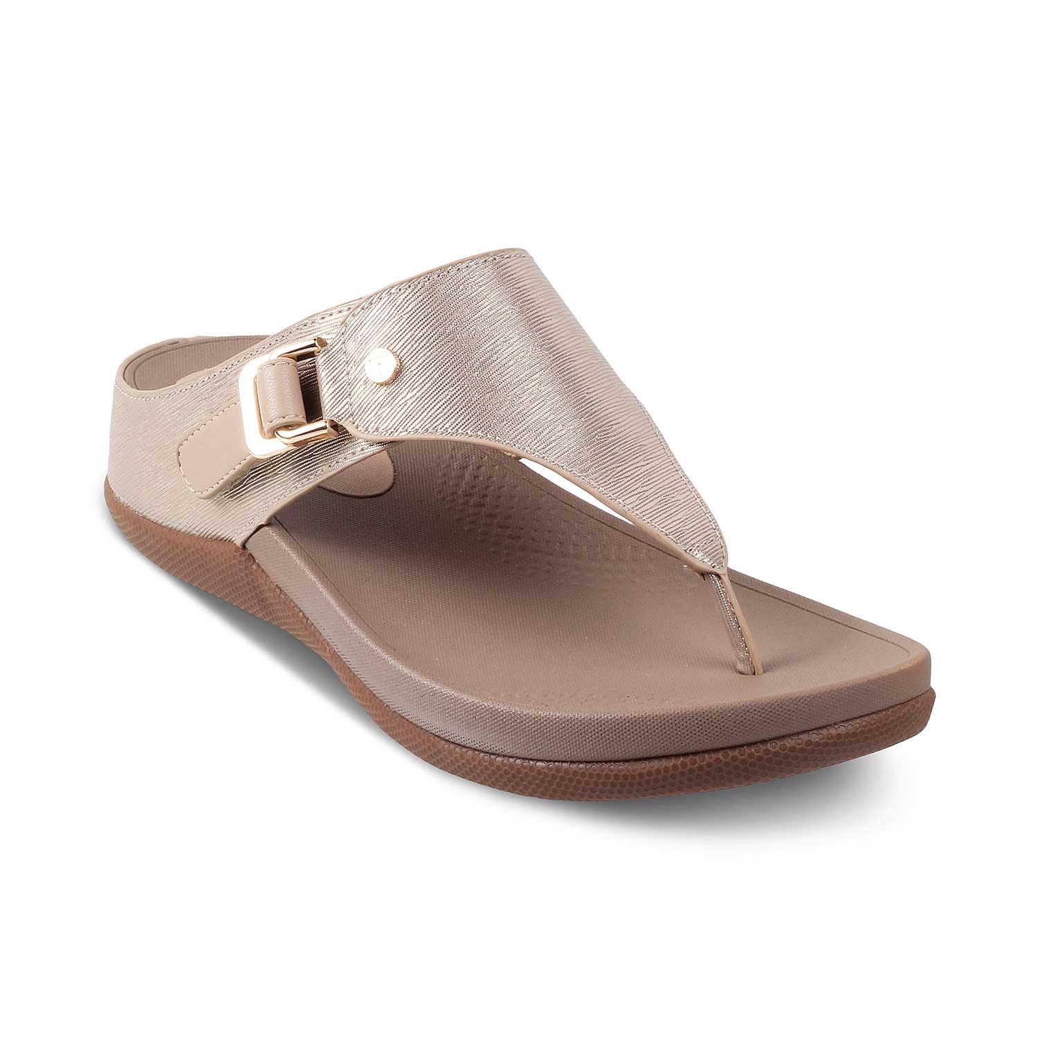 The Aaryed Gold Women's Casual Wedge Sandals Tresmode - Tresmode