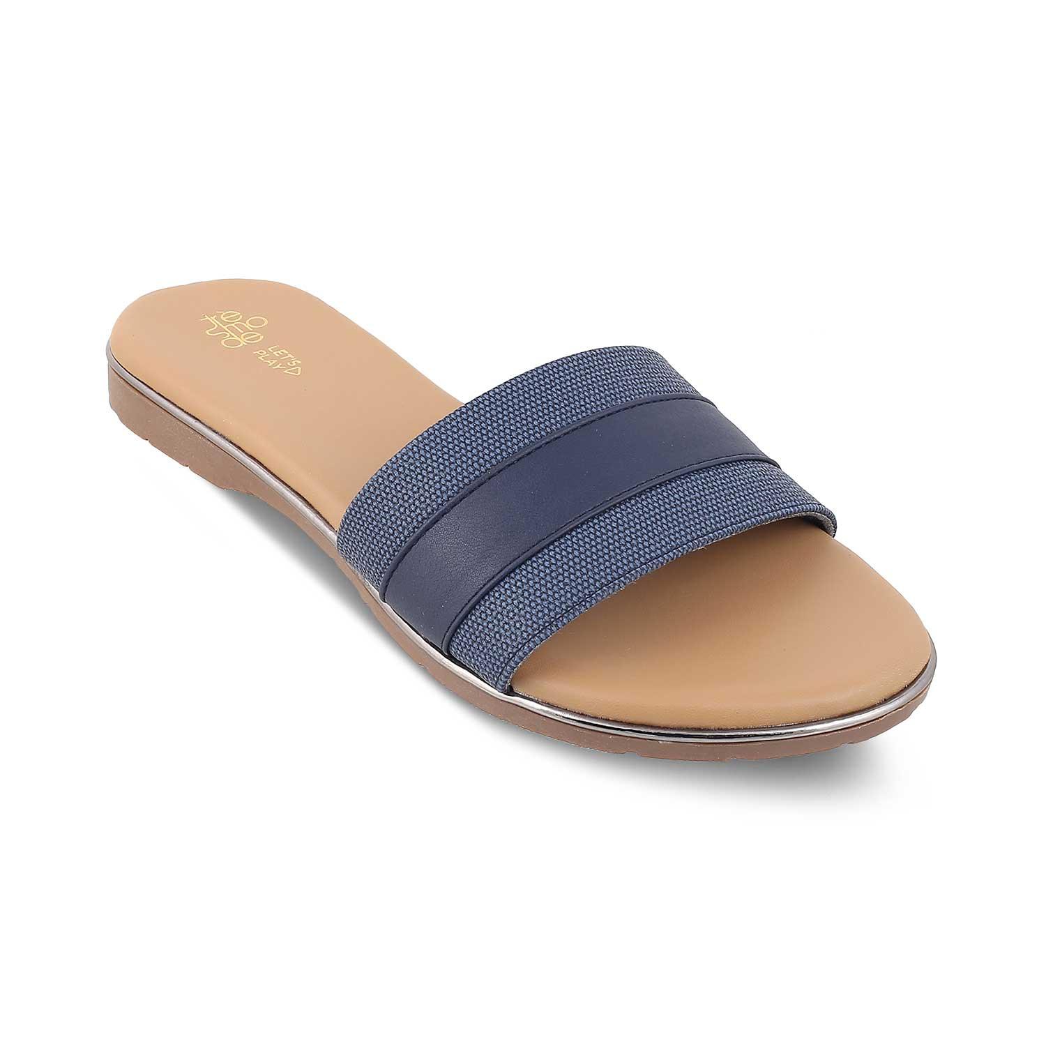 The Albury Blue Women's Casual Flats Tresmode - Tresmode