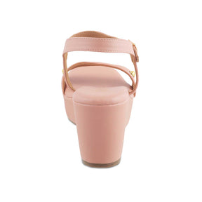 The Amst Pink Women's Dress Wedge Sandals Tresmode - Tresmode