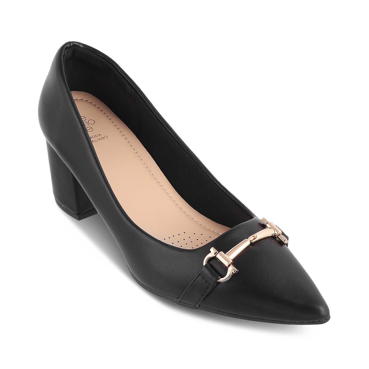 The Amster Black Women's Dress Pumps Tresmode - Tresmode