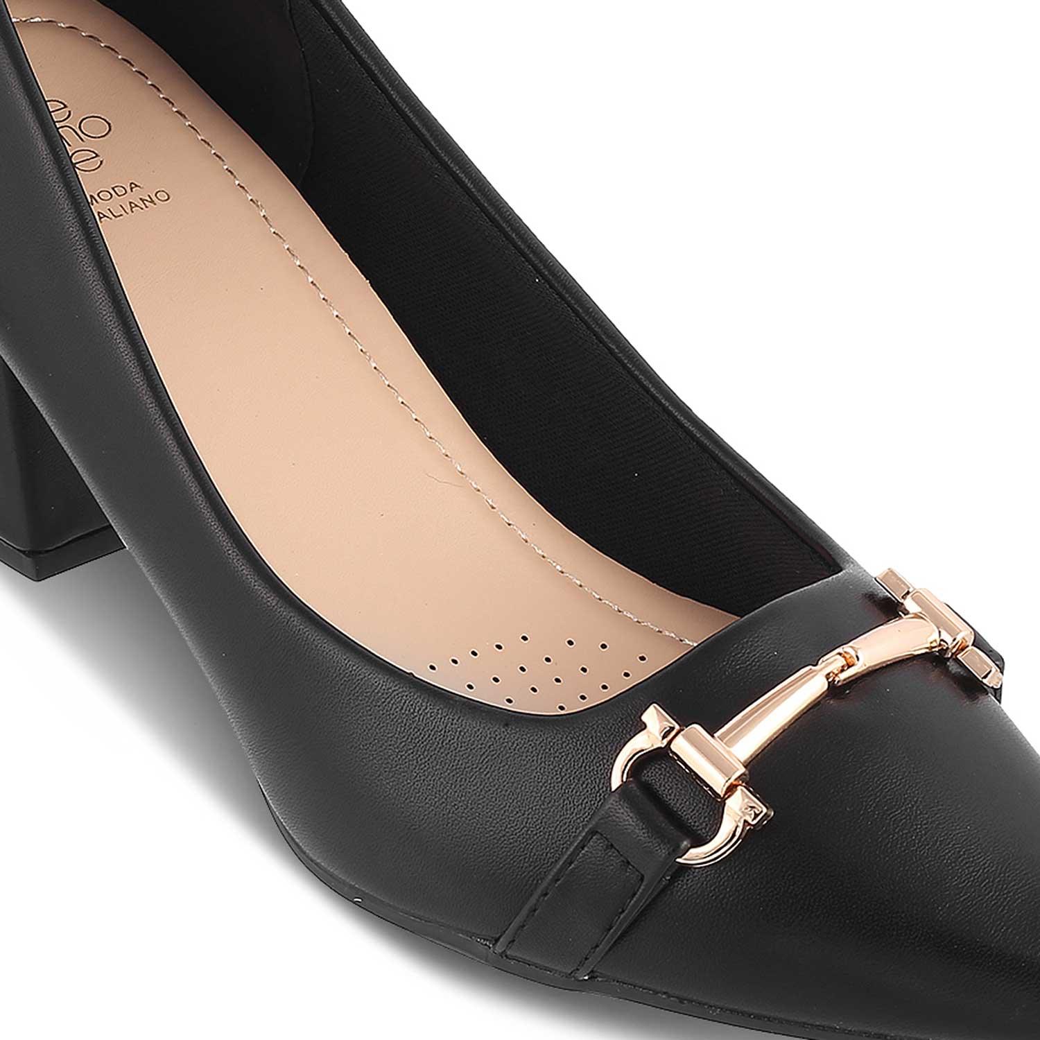 The Amster Black Women's Dress Pumps Tresmode - Tresmode