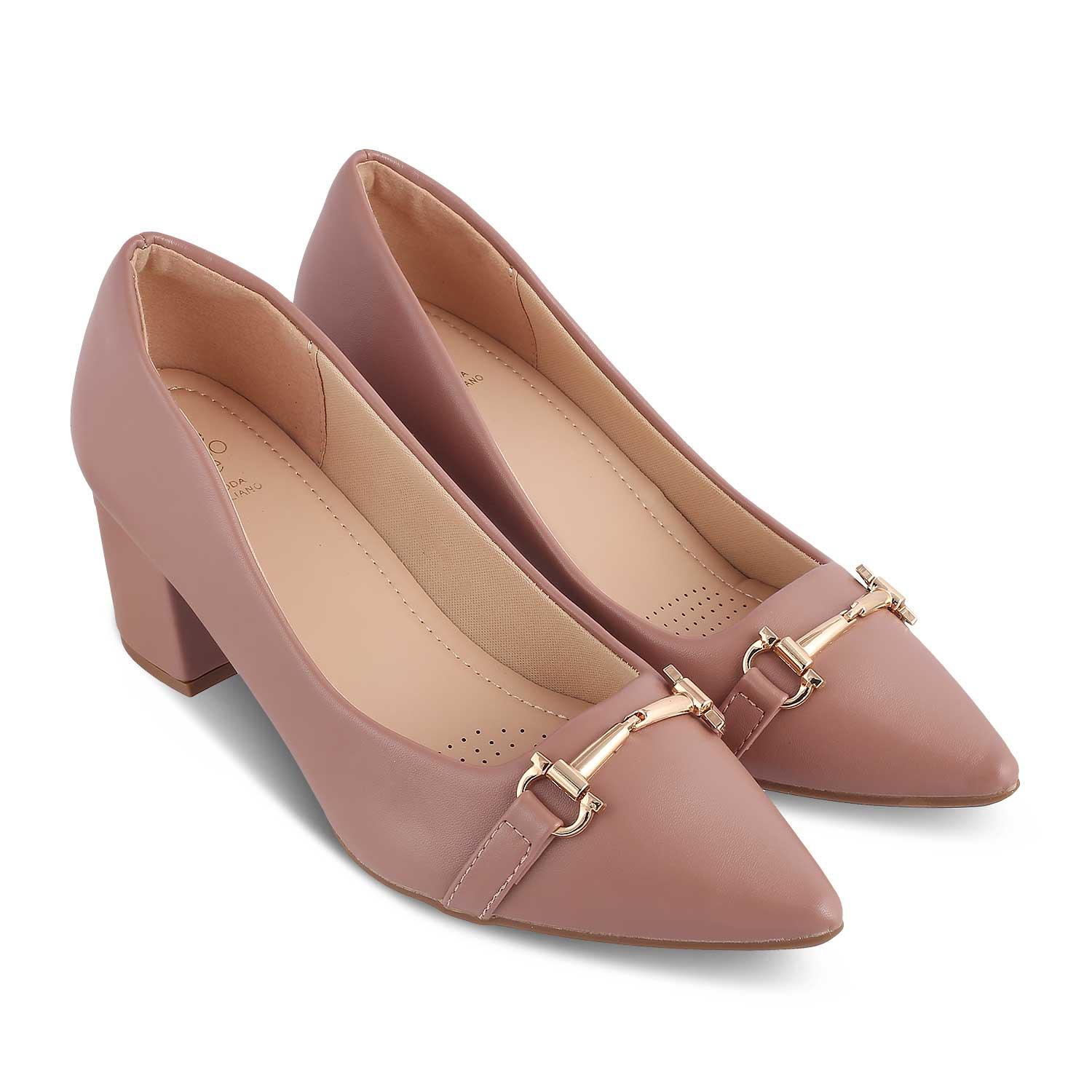 The Amster Pink Women's Dress Pumps Tresmode - Tresmode