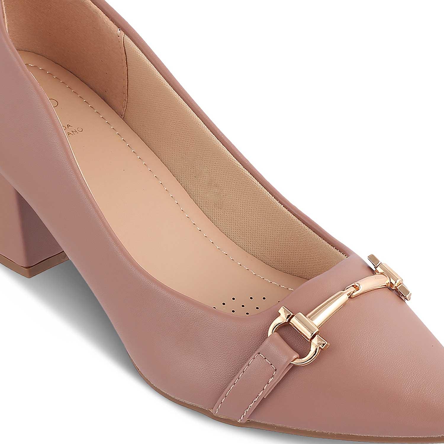 The Amster Pink Women's Dress Pumps Tresmode - Tresmode