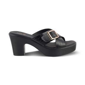 The Argentia Black Women's Dress Block Heel Sandals Tresmode - Tresmode