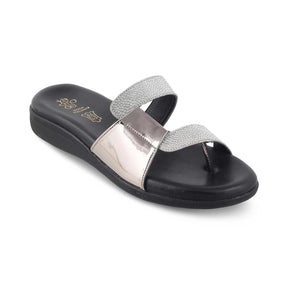 The Bafila Pewter Women's Dress Flats Tresmode - Tresmode