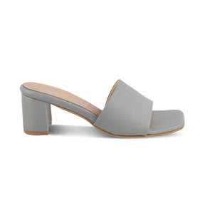 The Barie Grey Women's Casual Block Heel Sandals Tresmode - Tresmode