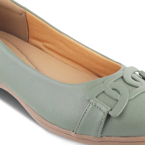 The Bolingo Green Women's Casual Ballerinas Tresmode - Tresmode