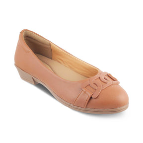 The Bolingo Tan Women's Casual Ballerinas Tresmode - Tresmode