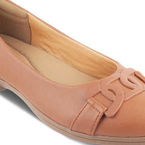 The Bolingo Tan Women's Casual Ballerinas Tresmode - Tresmode