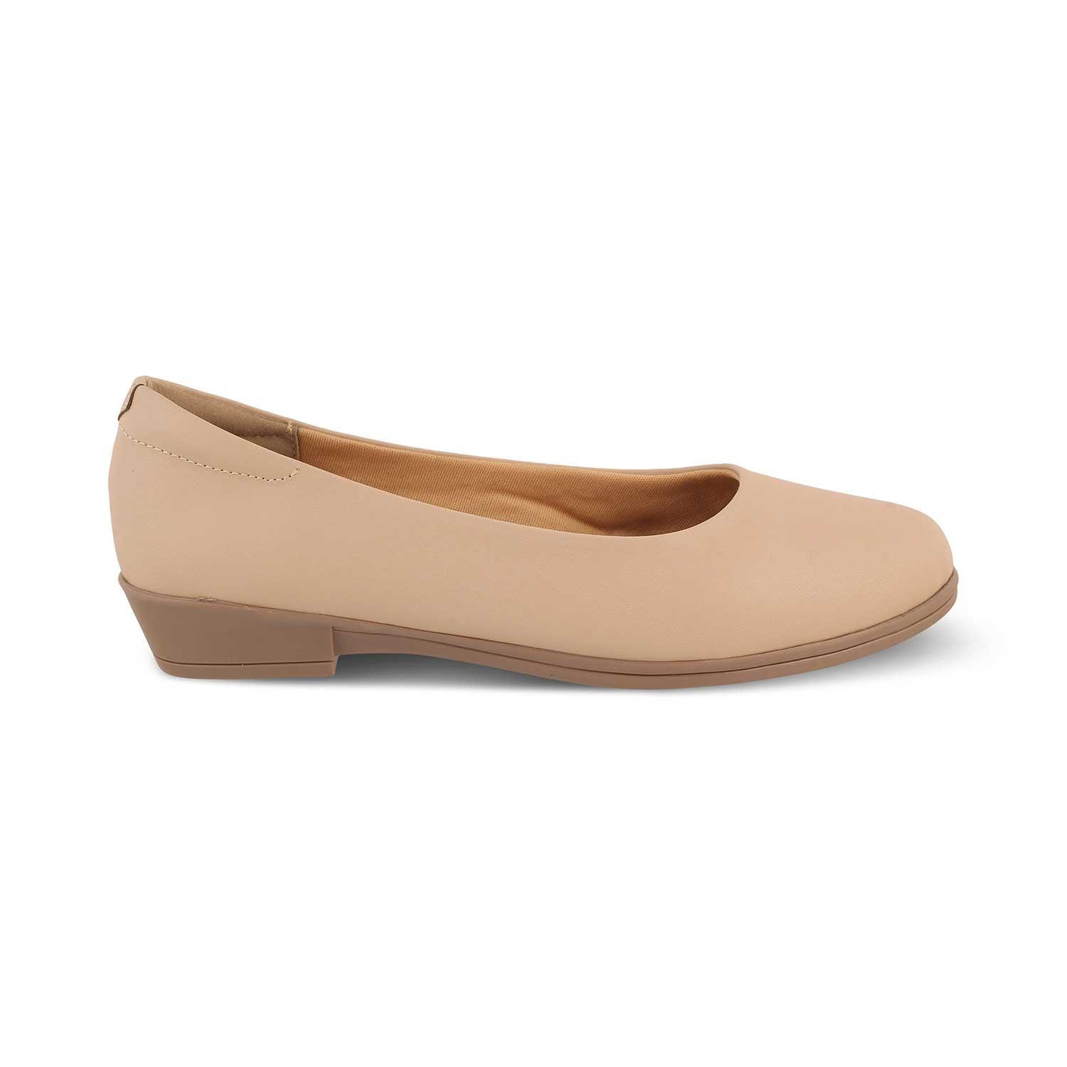 The Bolino Beige Women's Casual Ballerinas Tresmode - Tresmode