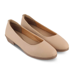 The Bolino Beige Women's Casual Ballerinas Tresmode - Tresmode