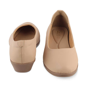 The Bolino Beige Women's Casual Ballerinas Tresmode - Tresmode