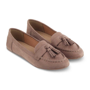 Jonum Beige Women's Classic Loafers Tresmode