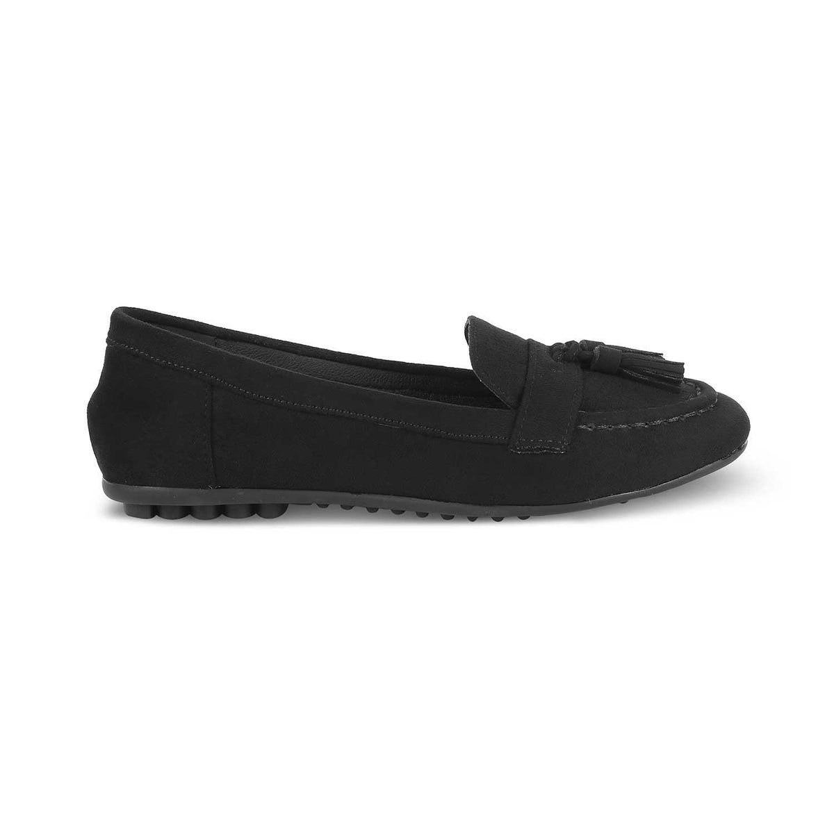 Jonum Black Women's Tassel Loafers Tresmode