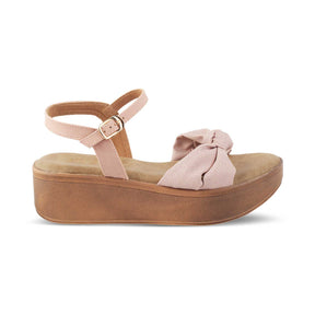 The Brera Pink Women's Platform Wedge Sandals Tresmode - Tresmode