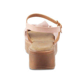 The Brera Pink Women's Platform Wedge Sandals Tresmode - Tresmode