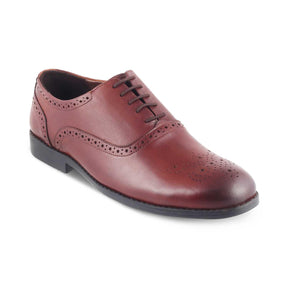 The Cerob Tan Men's Oxford Brogue Lace Ups Tresmode - Tresmode