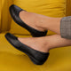 The Charlot Black Women's Casual Ballerinas Tresmode