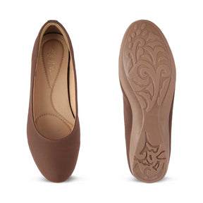 The Charlot Brown Women's Casual Ballerinas Tresmode - Tresmode