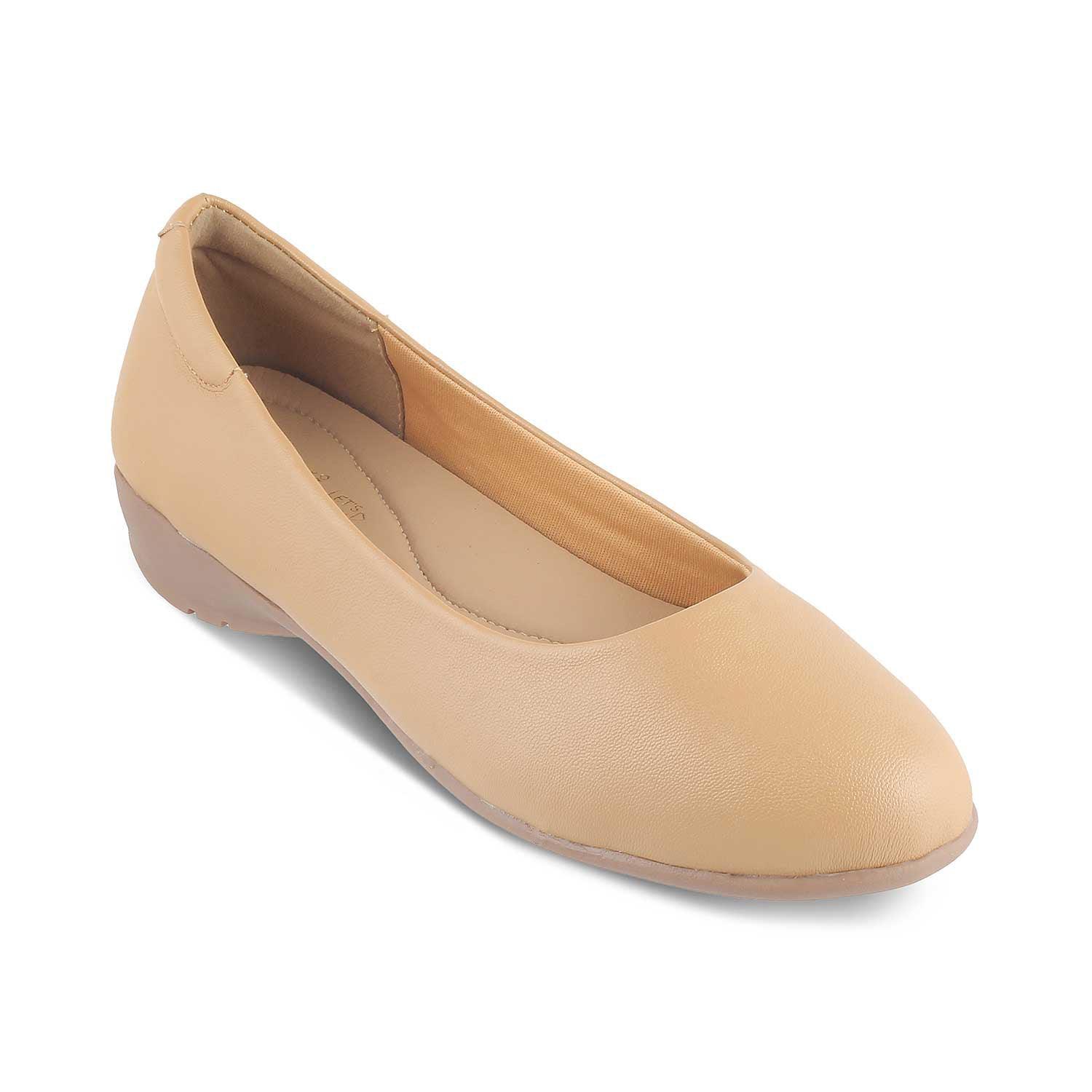 The Charlot Camel Women's Casual Ballerinas Tresmode - Tresmode