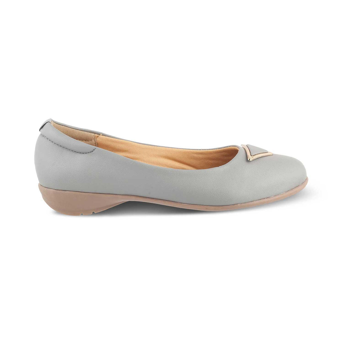 The Cheviz Grey Women's Dress Ballerinas Tresmode - Tresmode