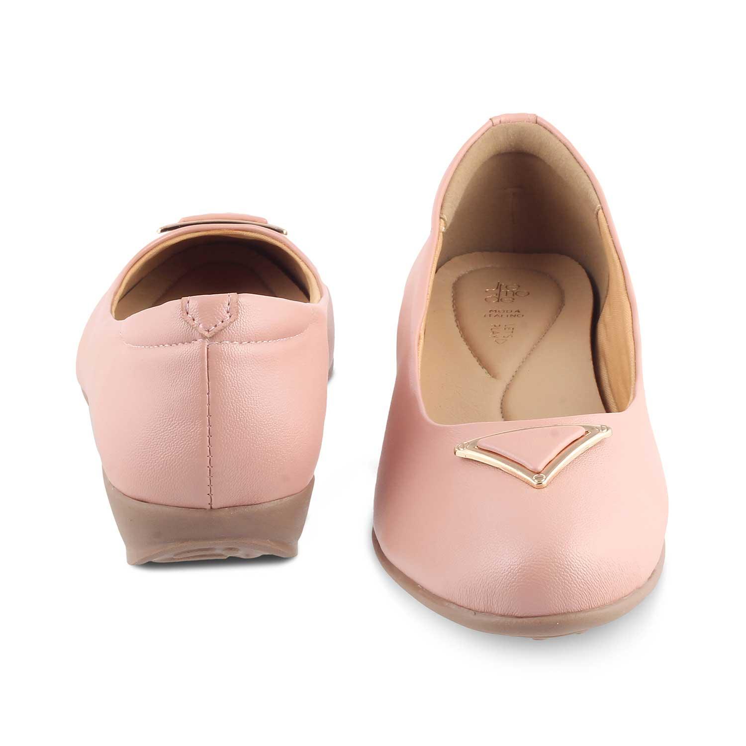 The Cheviz Pink Women's Dress Ballerinas Tresmode - Tresmode