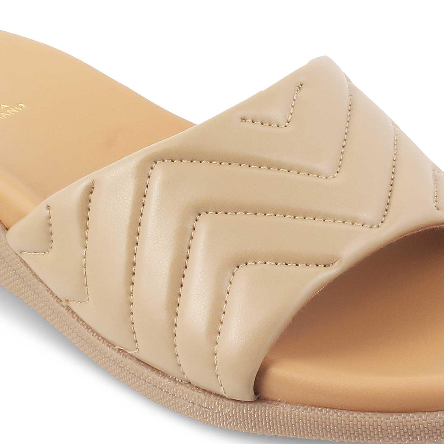 The Colflat Beige Women's Casual Flats Tresmode - Tresmode