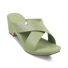 The Coopers Green Women's Dress Block Heel Sandals Tresmode - Tresmode