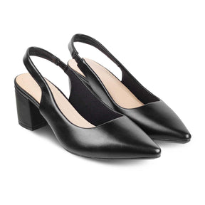 The Cordusia-2 Black Women's Dress Pumps Tresmode - Tresmode