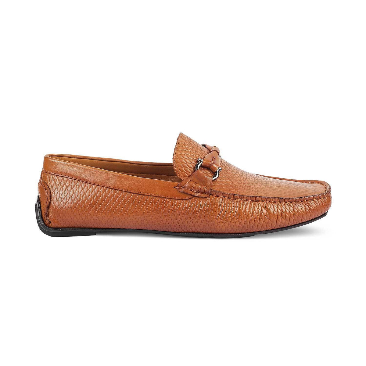 The Cover Tan Men's Leather Driving Loafers Tresmode - Tresmode