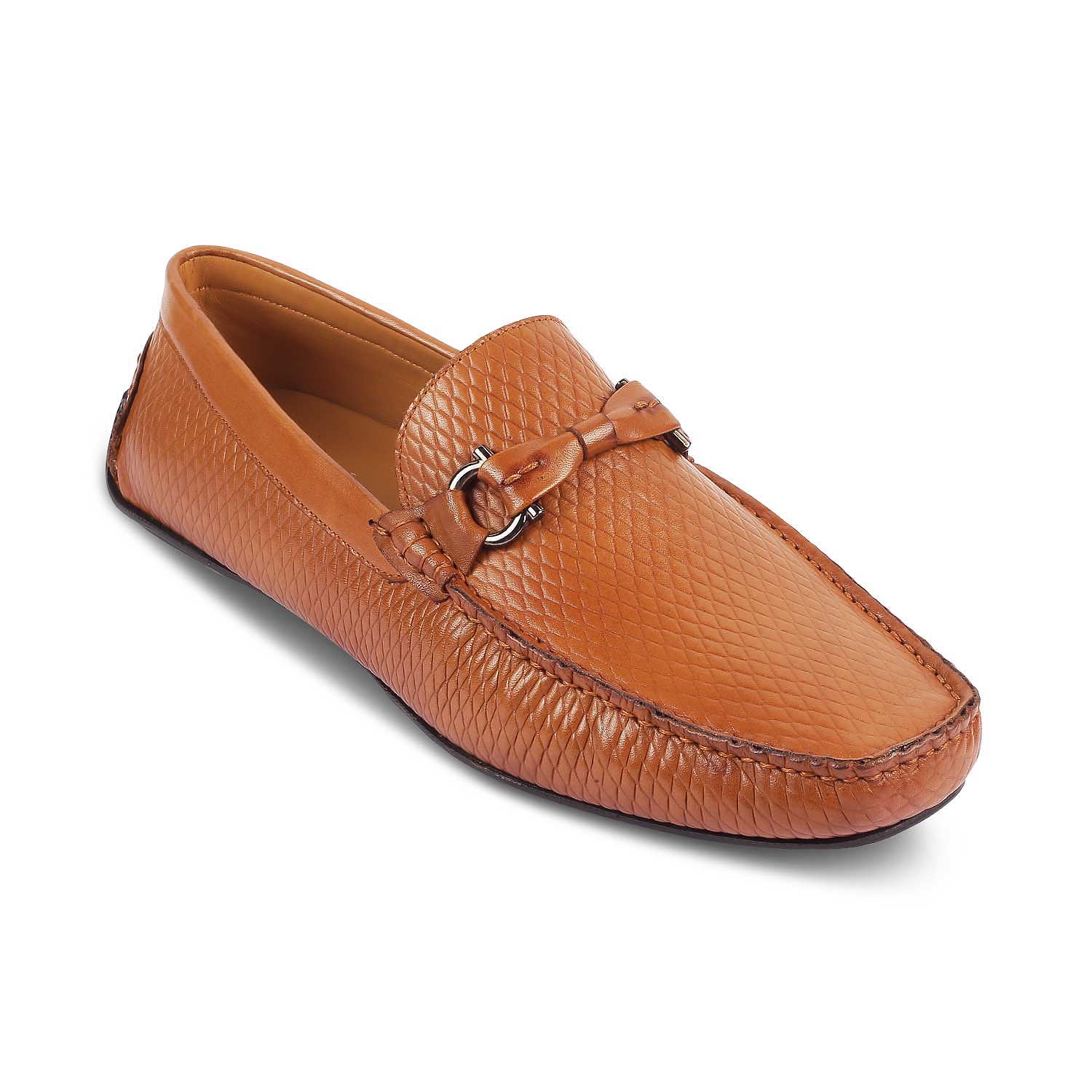 The Cover Tan Men's Leather Driving Loafers Tresmode - Tresmode