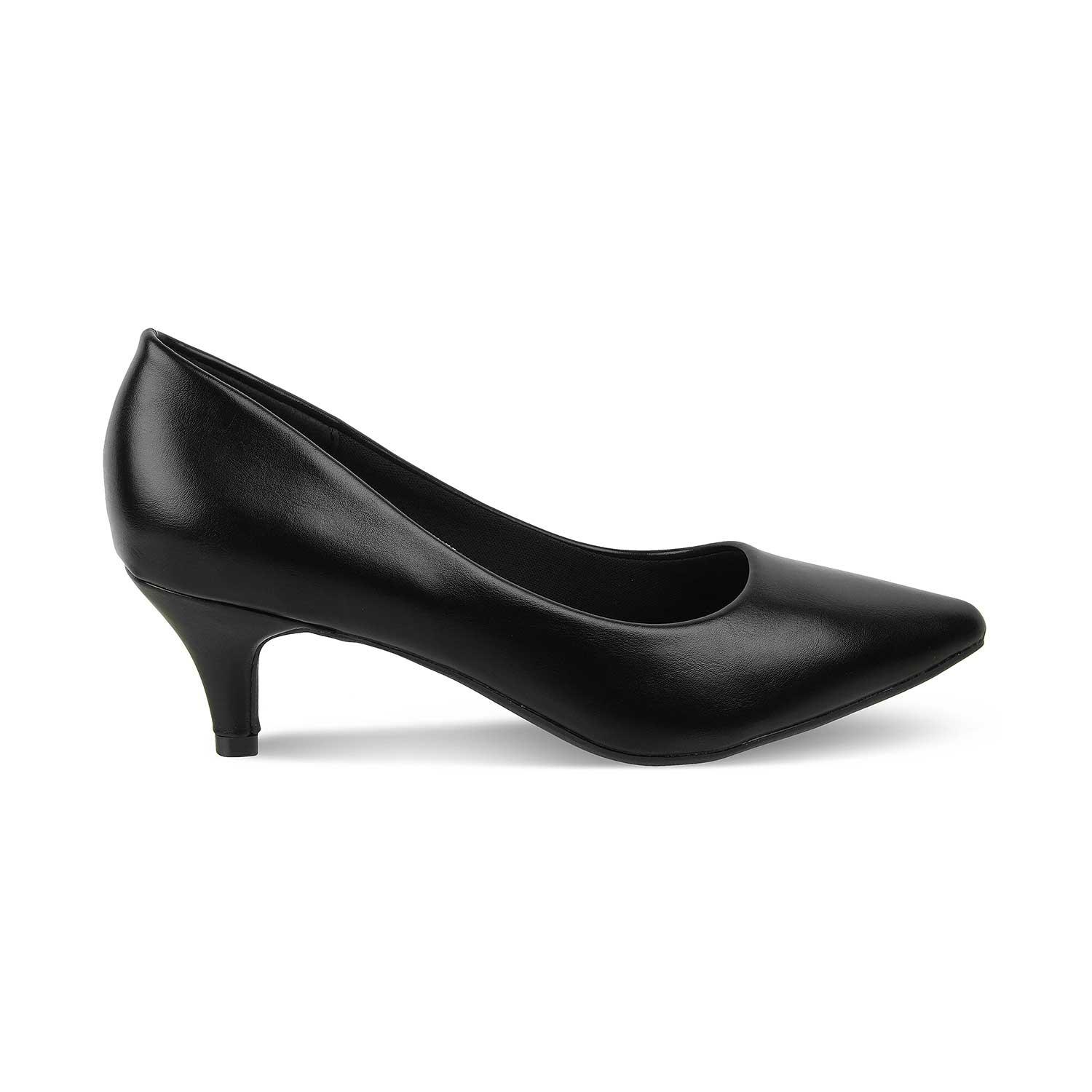 The Creet Black Women's Dress Pumps Tresmode - Tresmode