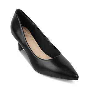 The Creet Black Women's Dress Pumps Tresmode - Tresmode