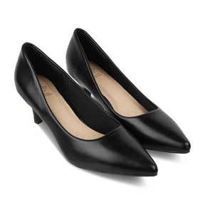 The Creet Black Women's Dress Pumps Tresmode - Tresmode