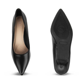 The Creet Black Women's Dress Pumps Tresmode - Tresmode