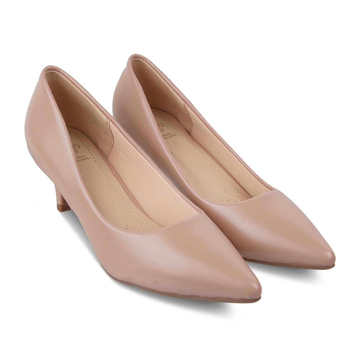 The Creet Pink Women's Dress Pumps Tresmode - Tresmode