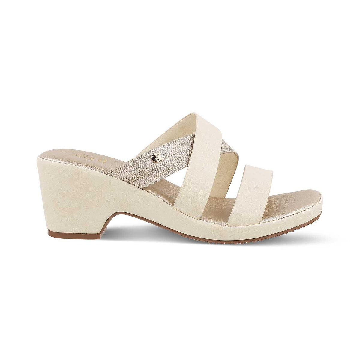 The Freeport Beige Women's Dress Block Heel Sandals Tresmode - Tresmode