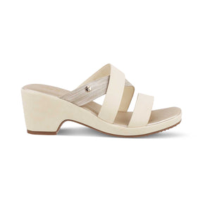 The Freeport Beige Women's Dress Block Heel Sandals Tresmode - Tresmode