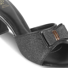 The Gamos Black Women's Dress Heel Sandals Tresmode - Tresmode