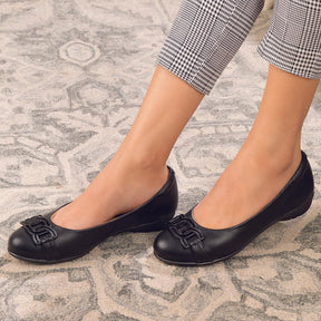 The Geo Black Women's Dress Ballerinas Tresmode - Tresmode