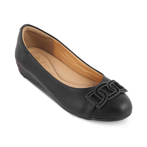 The Geo Black Women's Dress Ballerinas Tresmode - Tresmode