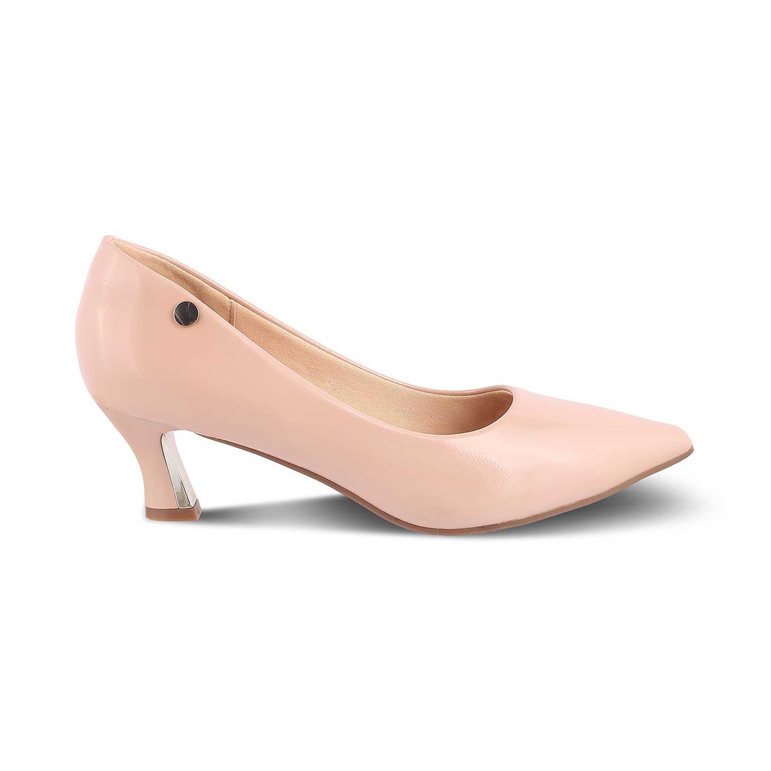 The Hanger Beige Women's Dress Pumps Tresmode - Tresmode