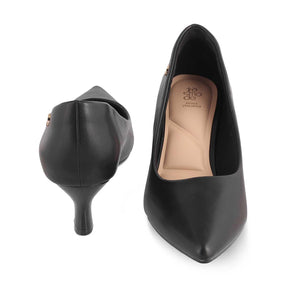 The Hanger Black Women's Dress Pumps Tresmode - Tresmode