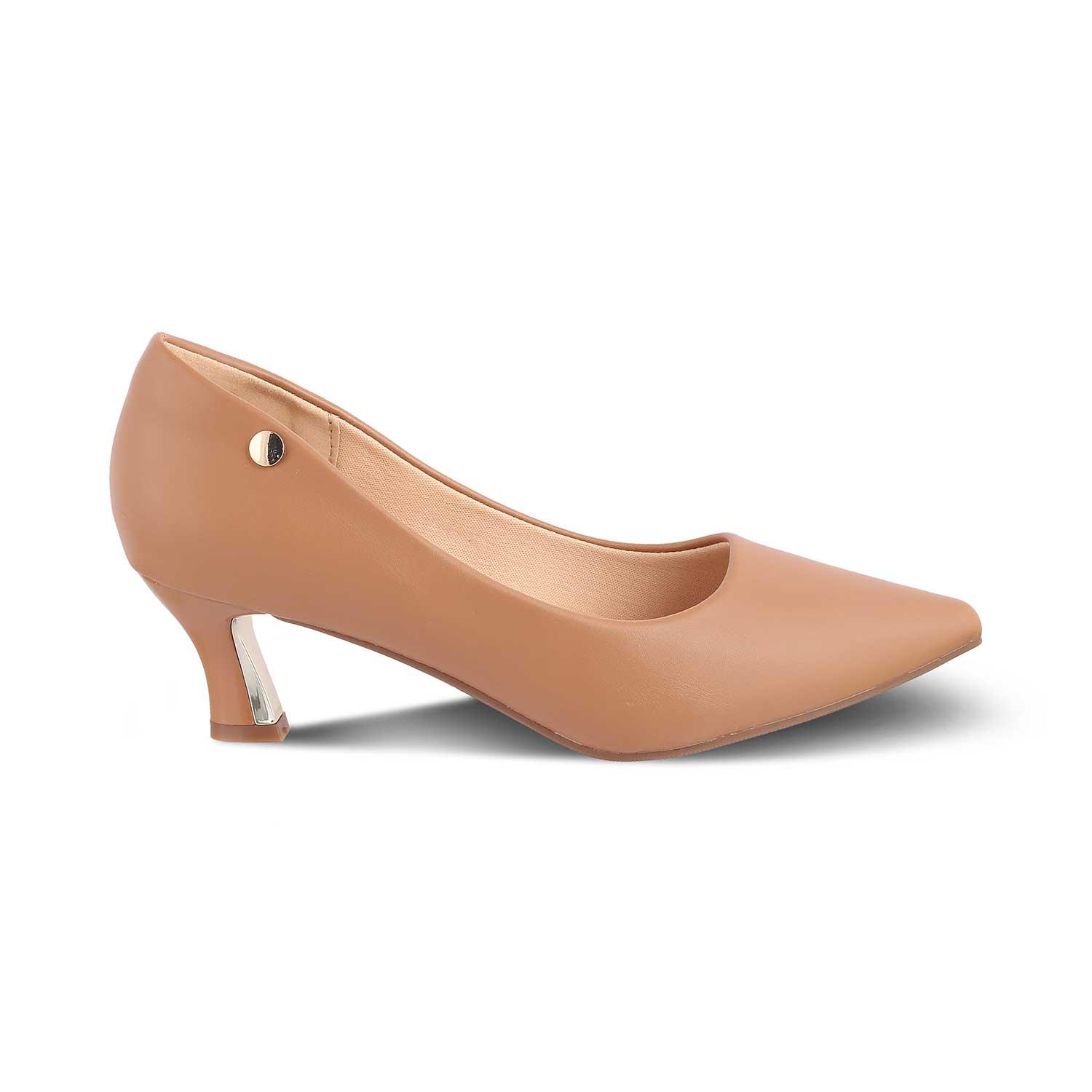 The Hanger Camel Women's Dress Pumps Tresmode - Tresmode