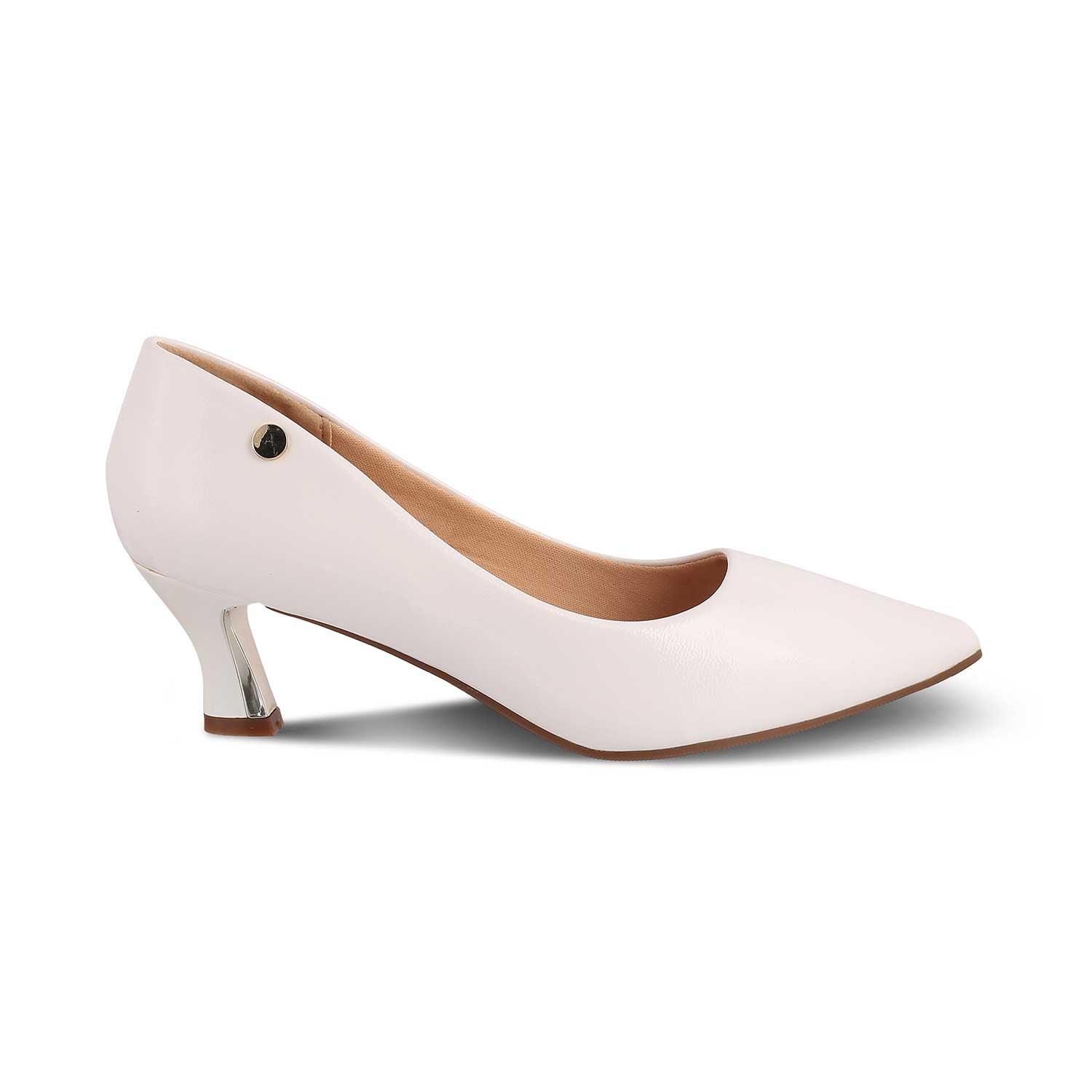 The Hanger White Women's Dress Pumps Tresmode - Tresmode