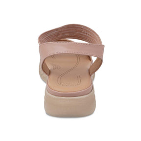 The Hintle Pink Women's Casual Wedge Sandals Tresmode - Tresmode