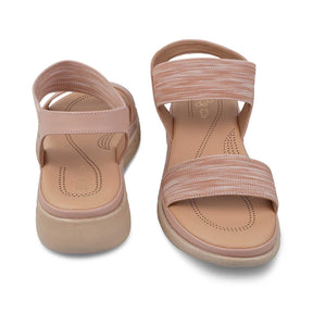 The Hintle Pink Women's Casual Wedge Sandals Tresmode - Tresmode